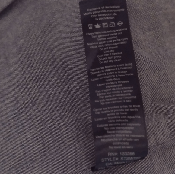 SPERRY TOPSIDER gray 7 button JACKET size small - Picture 5 of 5